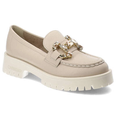 Mokasyny CHEBELLO - 4369_-157-000-PSK-S173 Beżowy Jasny