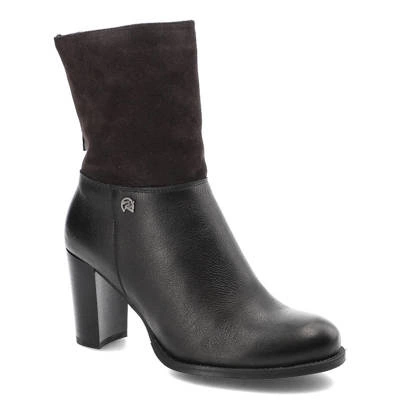 Botki KARINO - 0939/003-M Czarny Lico