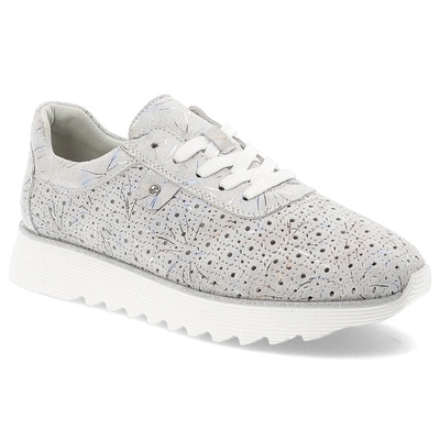 Sneakersy S.BARSKI - LR51-635 Silver