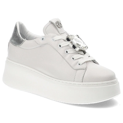 Sneakersy CARINII - B9498_-I81-J28-000-F69 Biały