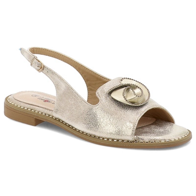 Sandały S.BARSKI - KV51-006 Lt.Gold