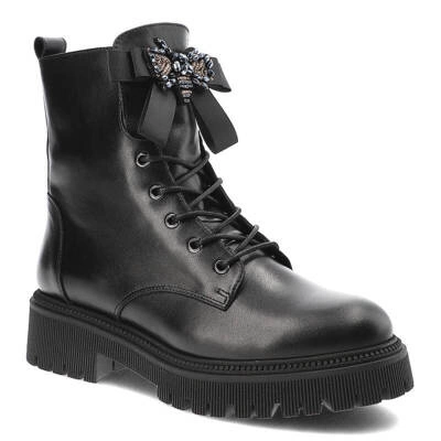 Botki KARINO - 4914/022-F Czarne