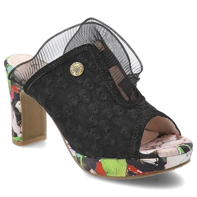 Klapki LAURA VITA - Hicao 725 SL16028D-7 Noir