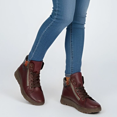 Trzewiki RIEKER - N1305-35 Red