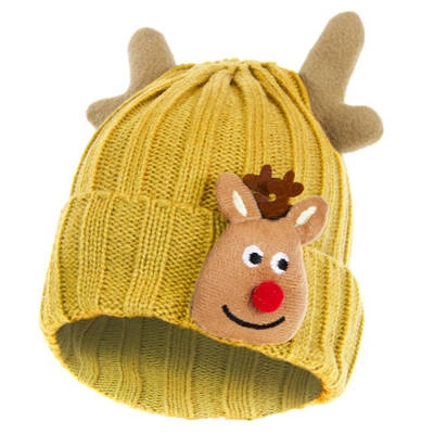 Czapka MORAJ - DCK1000-012 Żółty