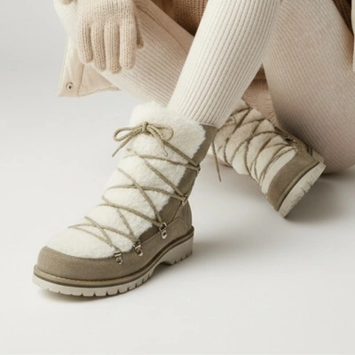 Botki KAMPA - Z652 Beż 612/510