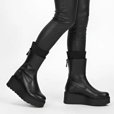 Botki MACIEJKA - A7161-01/00-7 Czarny