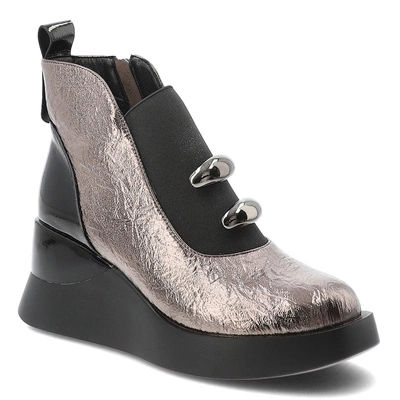 Botki S.BARSKI - MR52-106 Pewter