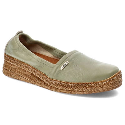 Espadryle LEMAR - 10125 V.Pistacja