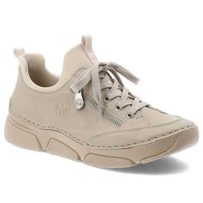 Półbuty RIEKER - 45973-60 Beige