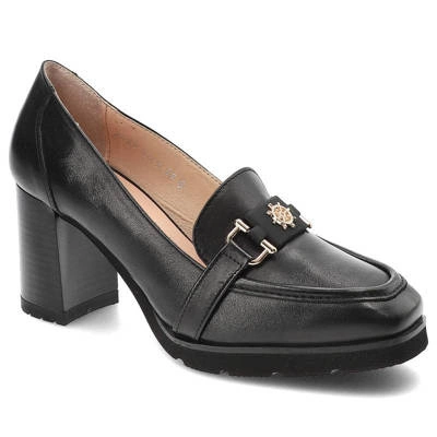 Półbuty SIMEN - 6019A Czarny