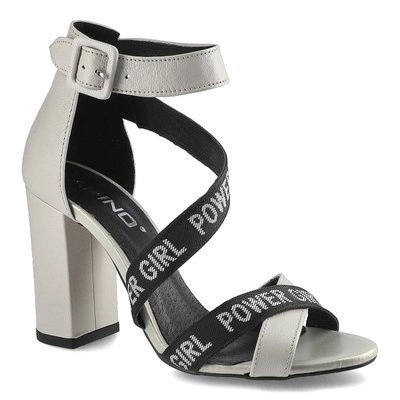 Sandały KARINO - 3258/094-P Czarno/Biały