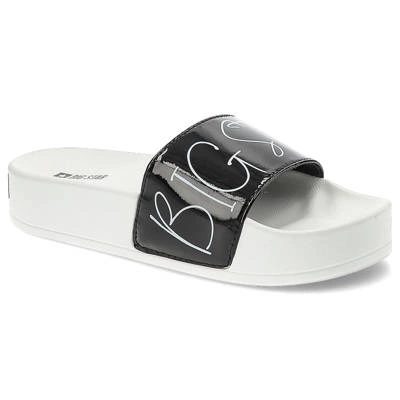 Klapki BIG STAR - JJ274A276 Biały/Czarny