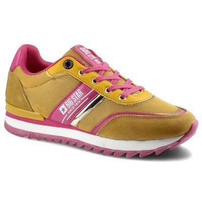 Sneakersy BIG STAR - HH274273 Żółty