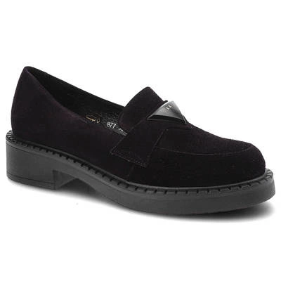 Mokasyny LAMANTI - 877 Ciemny Fiolet 213