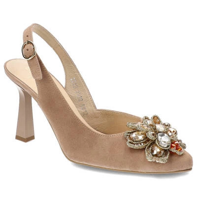 Halbschuhe KORDEL - 2492 Beige.Wel