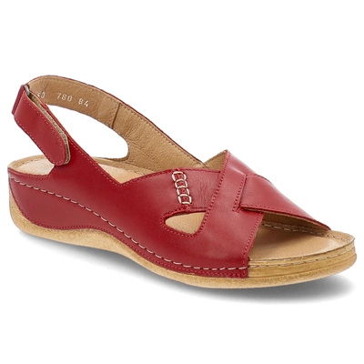 Sandały ARMODO - 5-0780-084 Czerwony