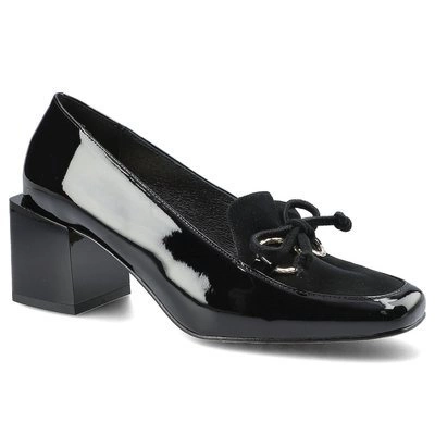 Półbuty KARINO - 3700/090-P Czarny/Lakier