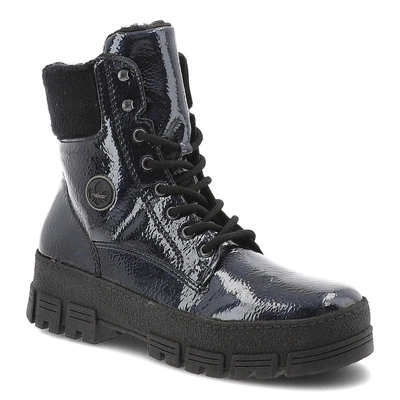 Botki RIEKER - Y0220-14 Blue