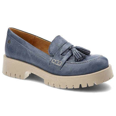 Półbuty MACIEJKA - 05497-17/00-5 Granat