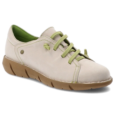 Półbuty MACIEJKA - P6818-10/00-1 Beż Brudny