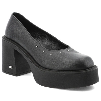 Półbuty KARINO - 5648/126-P Czarny/Lico