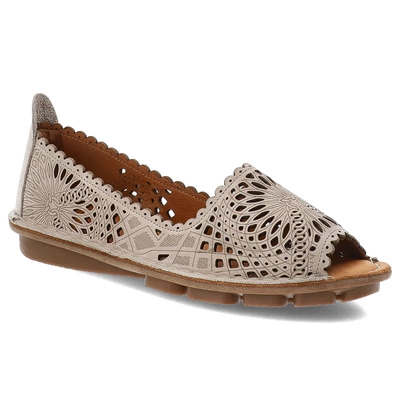 Baleriny RAVINI - VT59 Grey