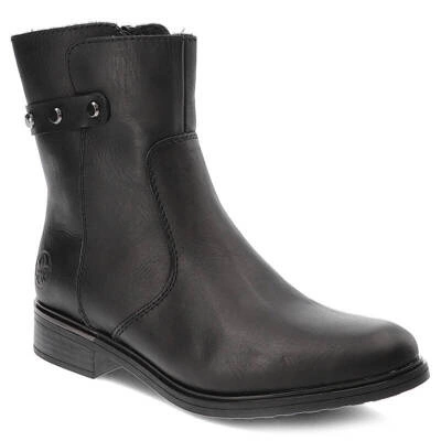 Botine RIEKER - Z5351-00 Negri