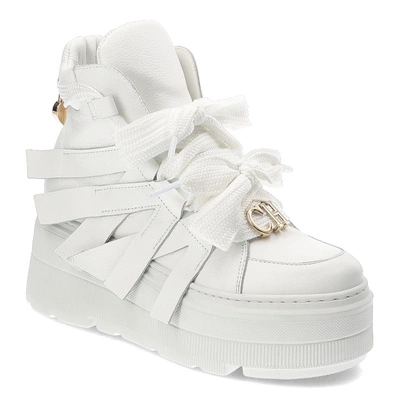 Botki CHEBELLO - 4561_-154-000-MIC-S332 Biały