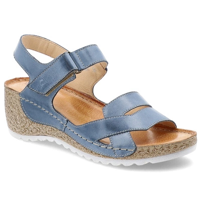 Sandały WASAK - 0757 Jeans