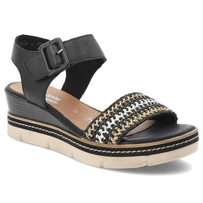 Sandały REMONTE - D2L55-03 Black Combination