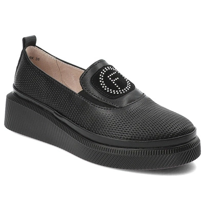 Halbschuhe FILIPPO - DP4572/24 Schwarze