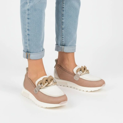 Półbuty HISPANITAS - HV264834 Formentera-V26 Almond Bolero-V26 Panna