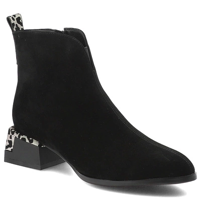 Botki S.BARSKI - CR52-648 Black