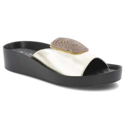 Klapki S.BARSKI - KV51-028 Gold