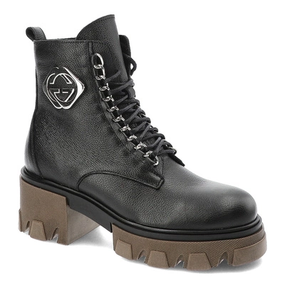 Stiefeletten ARMODO - 60376 V.Czarny+Sr.