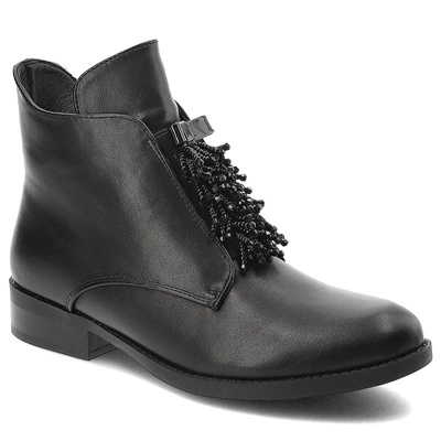 Botine S.BARSKI - HY42-713 Black