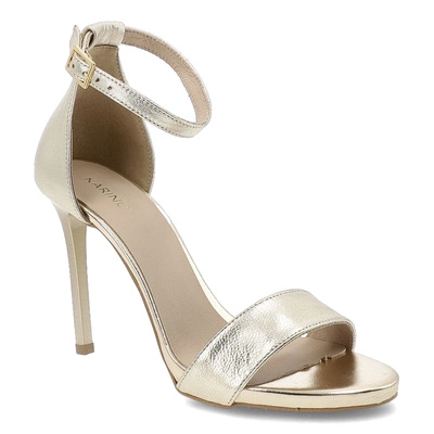 Sandały KARINO - 5447/074-P Złoty/Lico