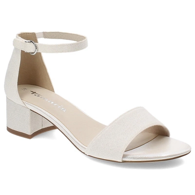 Sandały TAMARIS - 1-28295-42 172 White Glam