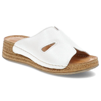 Klapki WASAK - 0755 Perłowy