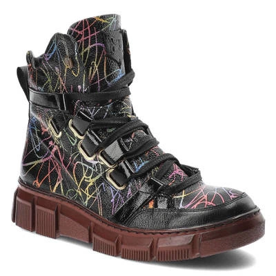 Trzewiki MACIEJKA - 06158-01/00-7 Czarny