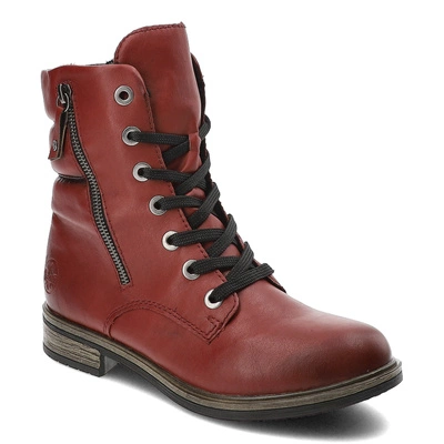 Botki RIEKER - 72212-35 Red