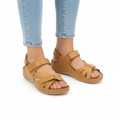 Sandały POLLONUS - 5-0773-044 Żółty