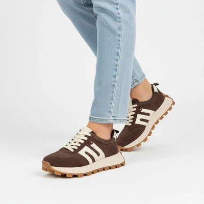 Sneakersy FILIPPO - DP6743/26 D BR Ciemny Brązowy