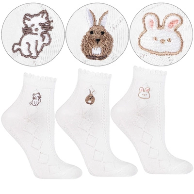 Skarpetki MORAJ 3 Pary - CSL200-146 White