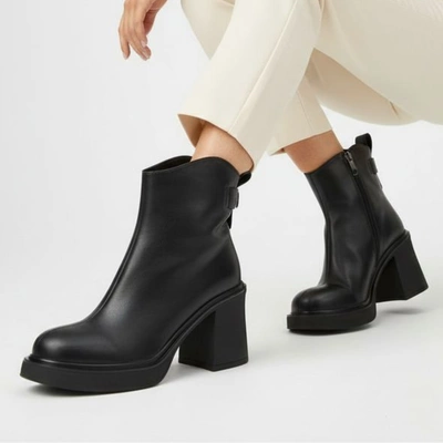 Botki CAMBELL - 25-98301BK Czarny