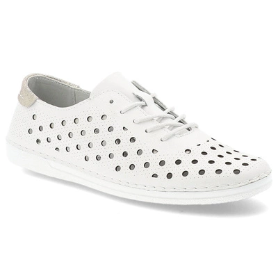 Półbuty S.BARSKI - LR51-644 White/Gold