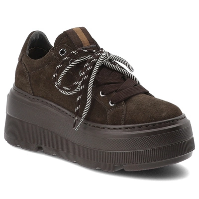 Sneakersy CHEBELLO - 4841_-268-000-PSK-S332 Brąz Welur