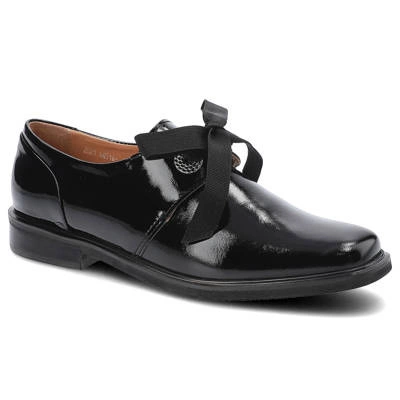 Półbuty SIMEN - 4651A N.Czarny