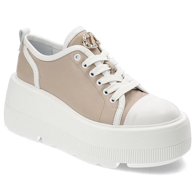 Sneakersy CARINII - B9375_-L46-T32-000-G36 Biały/Beż